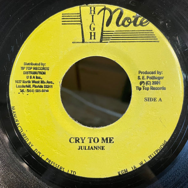 JULIAN / JOE WHITE [Cry To Me / If It Don't Work Out]