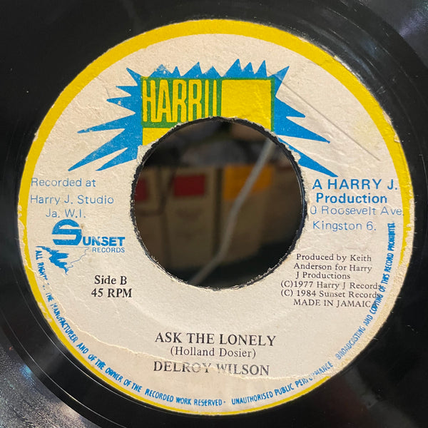 DELROY WILSON [Last Thing On My Mind / Ask The Lonely]