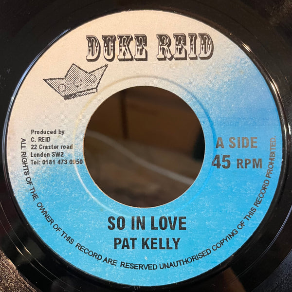 PAT KELLY / TRINTY [So In Love /  Jamming So]