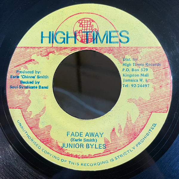 JUNIOR BYLES  [Fade Away]