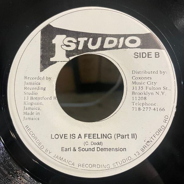 EARL SIXTEEN [Love Is A Feeling]