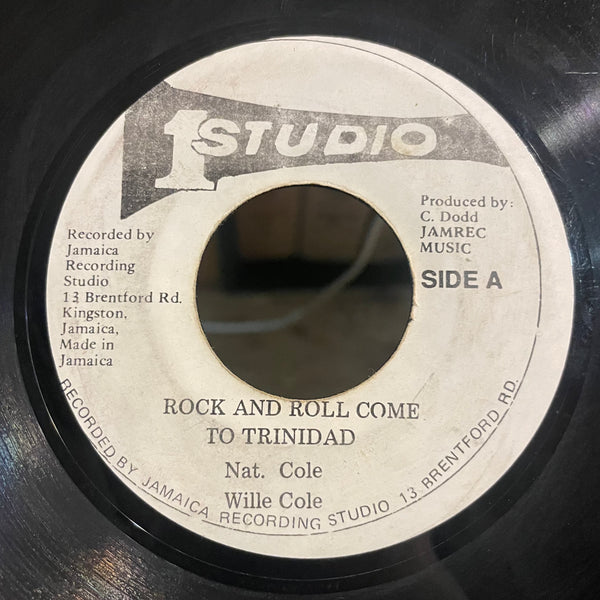NAT COLE & WILLE COLE / LESLIE & THE LOP TOP [Rock And Roll Come To Trinidad / Suavito]