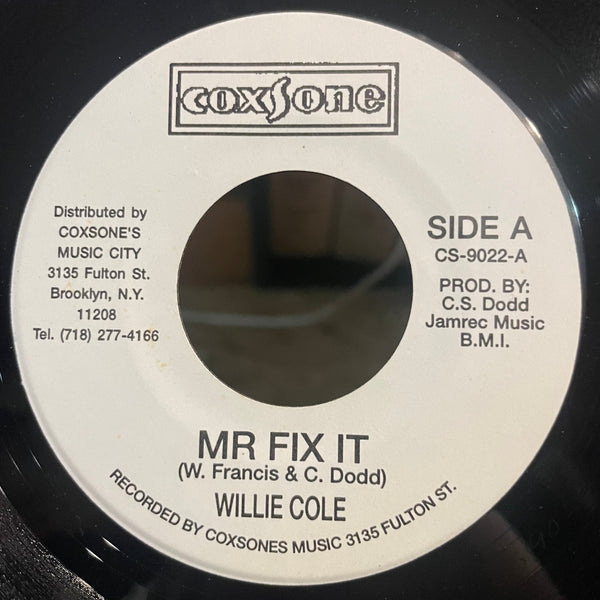 WILLIE COLE [Mr. Fix It]