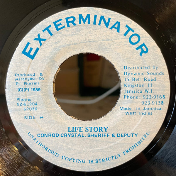 CONROD CRYSTAL, SHERIFF & DEPUTY [Life Story]