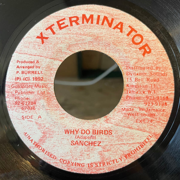 SANCHEZ [Why Do Birds]