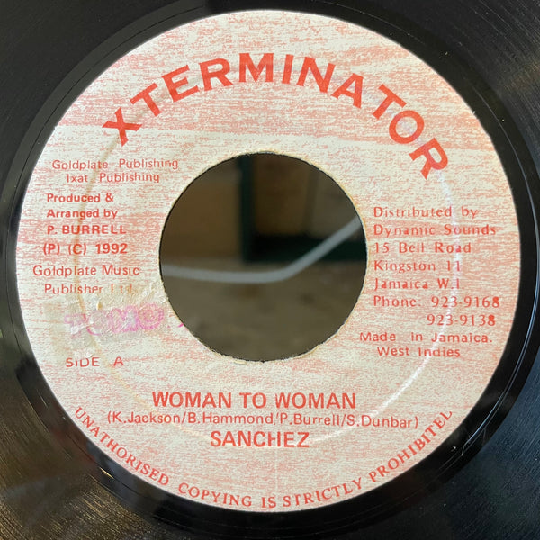 SANCHEZ [Woman To Woman]