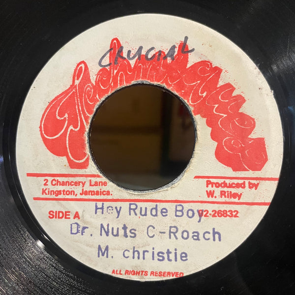 DR. NUTS, COLIN ROACH & M CHIRISTIE [Hey Rude Boy]