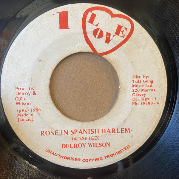 DELROY WILSON [Rose In Spanish Harlem]