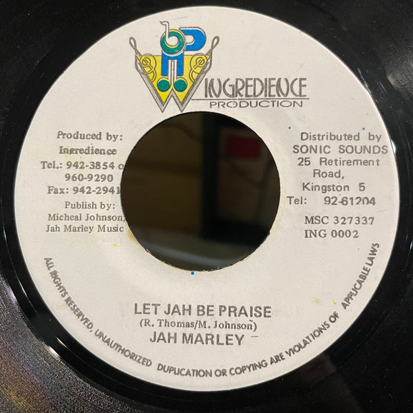 JAH MARLEY [Let Jah Be Praise]