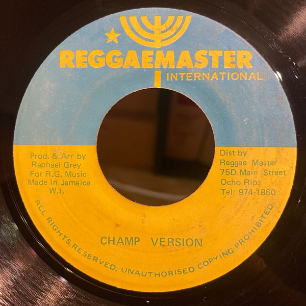 CANDY MAN [Champion Sound]