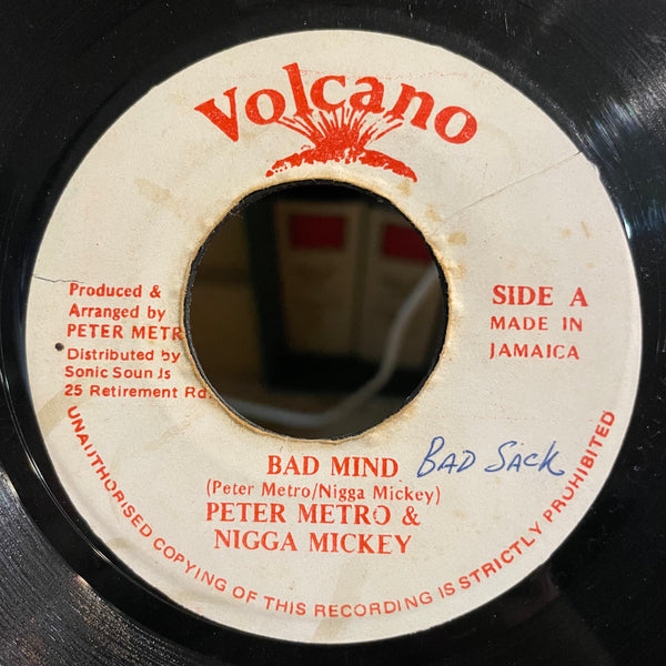 PETER METRO & NIGGA MIKEY [Bad Mind]