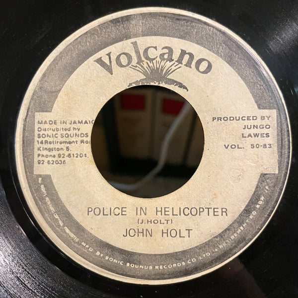 JOHN HOLT  [Police In Helicopter ]