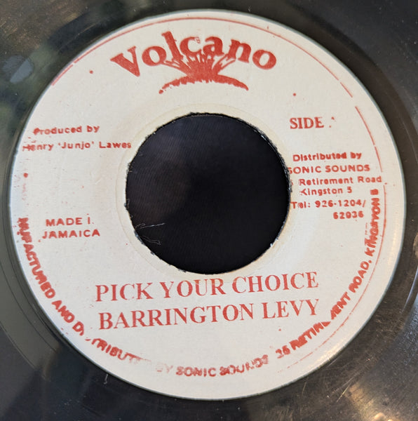 BARRINGTON LEVY & JOSEY WALES [Pick Your Choice]
