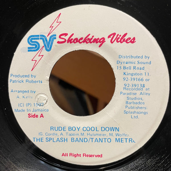THE SPLASH BAND & TANTO METRO [Rude Boy Cool Down]