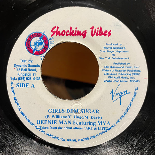 BEENIE MAN FEATURING MYA [Girls Dem Sugar]