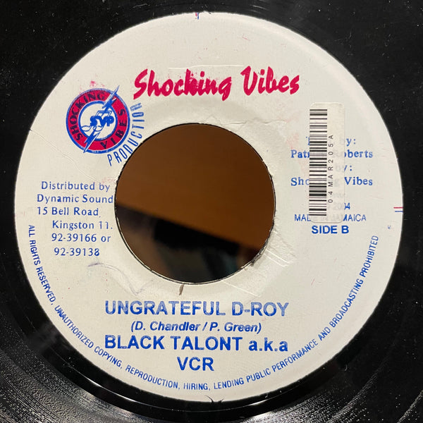 SINGING MELODY / BLACK TALONT A.K.A VCR [Let's Go Party / Ungrateful D-Roy]