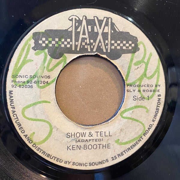 KEN BOOTHE [Show & Tell]