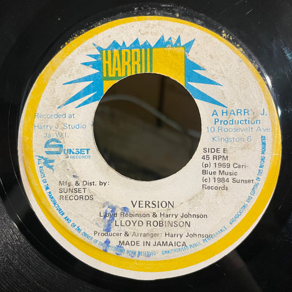 LLOYD ROBINSON [Cuss Cuss]