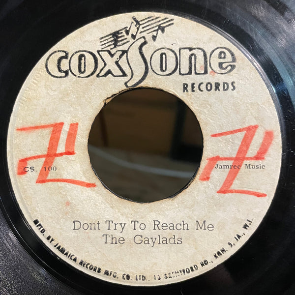 THE HEPTONES / THE GAYLADS [Why Did You Leave / Don't Try To Reach Me]