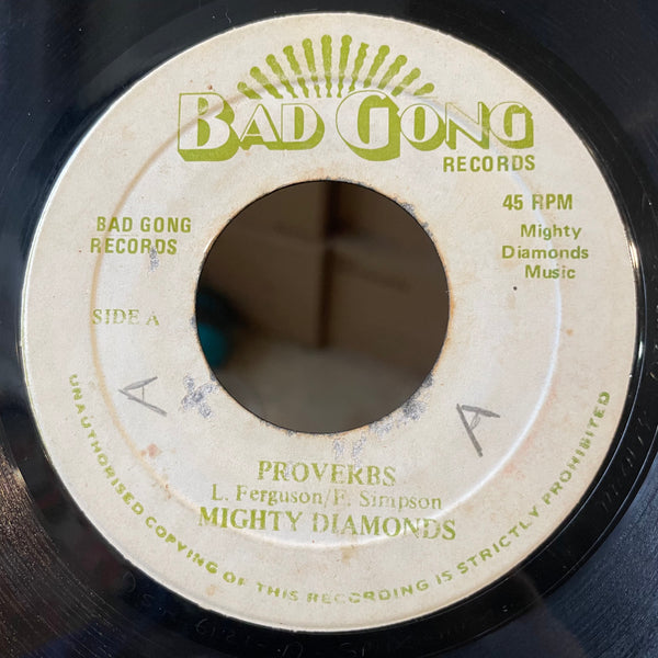 MIGHTY DIAMONDS [Proverbs]