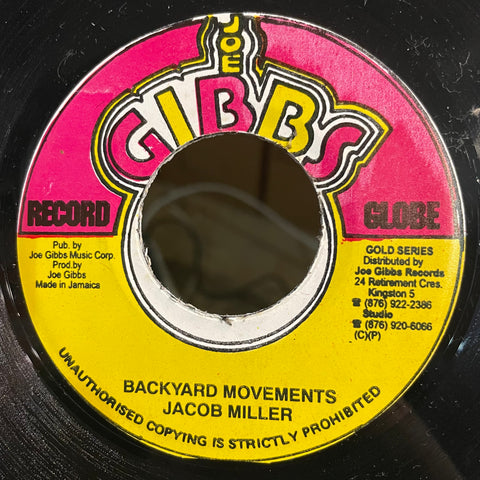 JACOB MILLER [Back Yard Movement]