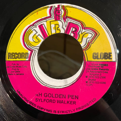 SILFORD WALKER [Jah Golden Pen]
