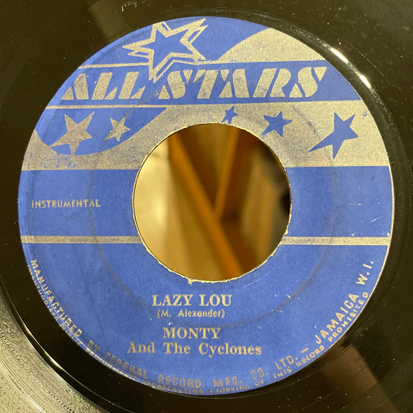 THE MELLOW CATS( COUNT OSSIE& THE WARRICKAS) / MONTY & THE CYCLONE [Rock "A" Man Soul / Lazy Lou]