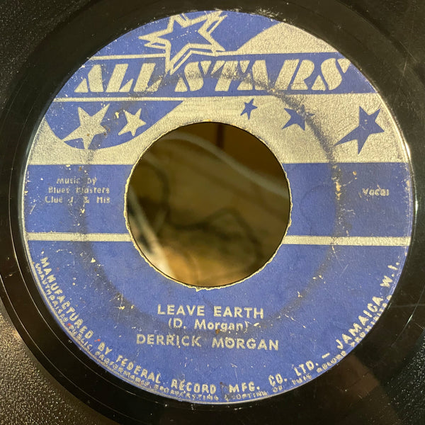 DERRICK MORGAN [Wigger Wee Shuffle / Leave Earth]