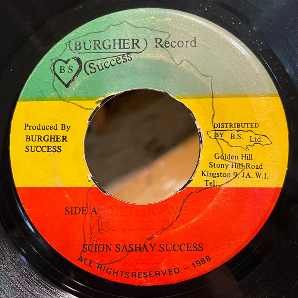 SCION SASHAY SUCCESS [Nuff A We A Rude Boy]