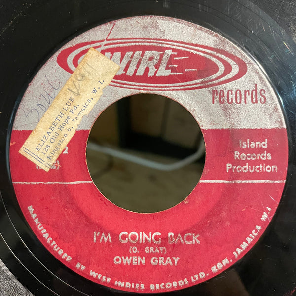OWEN GRAY [Shook Shimmy And Shake / I Am Going Back]