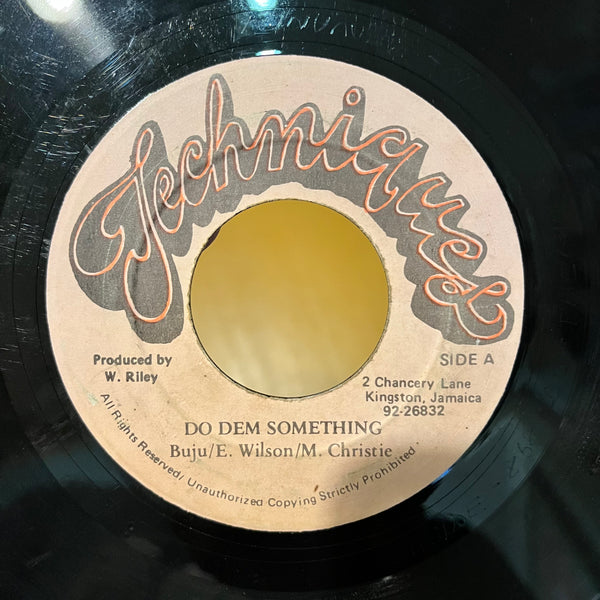 BUJU BANTON, E WILSON & M CHRISTIE [Do Dem Something]