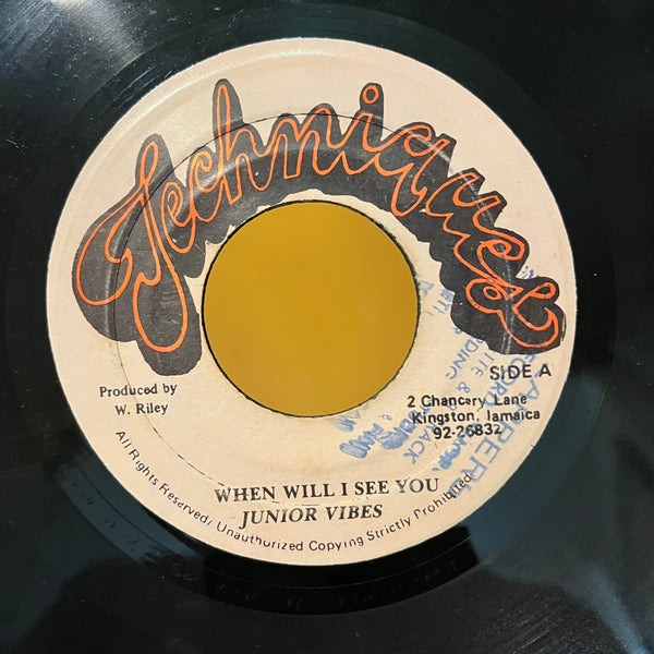 JUNIOR VIBES [When Will I See You Again]