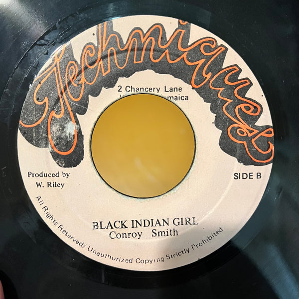 CONROY SMITH / GREGORY ISAACS [Black Indian Girl / Past The Test]