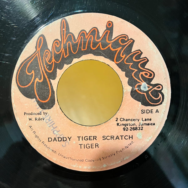 TIGER / ANTHONY MALVO & TIGER [Daddy Tiger Scratch / Come Back To Me (Accapella)]