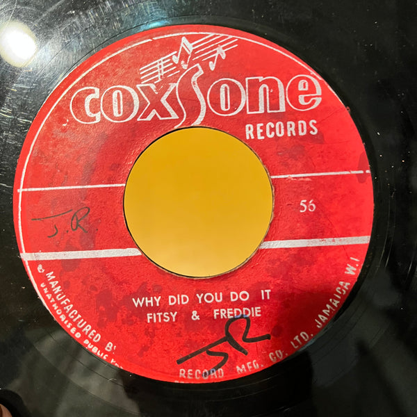 FREDDIE & FITSY / MARCIA GRIFFITHS [Why Did You Do It / Funny]