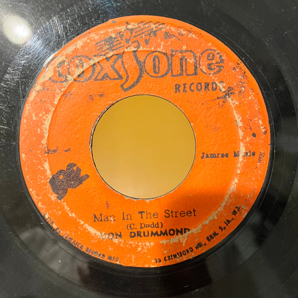 DON DRUMOND / JACKIE & RITA [Man In The Street / You Are My One Love]