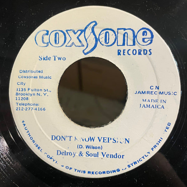 DELROY WILSON [I Don't Know Why]