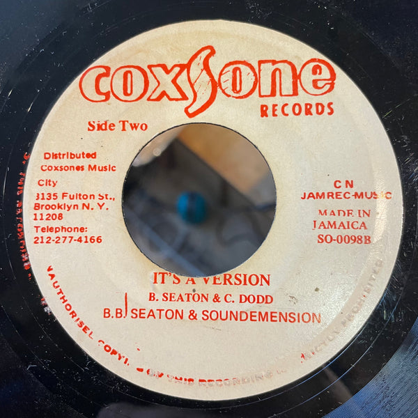 B B SEATON [It's A Sign]