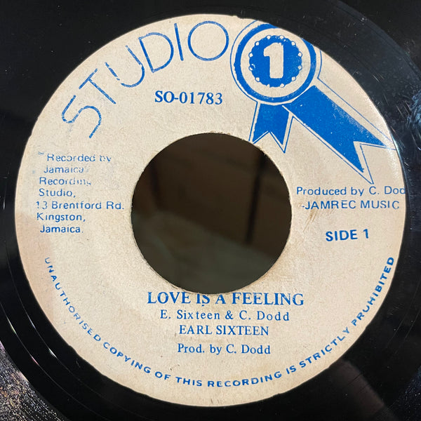 EARL SIXTEEN [Love Is A Feeling]