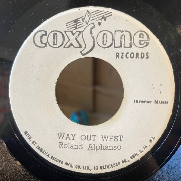 ROLAND ALPHONSO / THE SKATALITES [Way Out West / Junior's Jive]