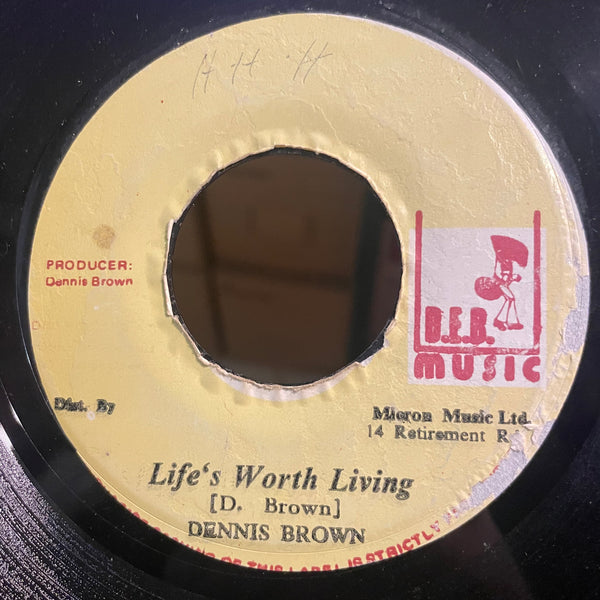 DENNIS BROWN [Life's Worth Living ]