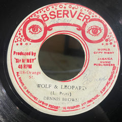 DENNIS BROWN [Wolf & Leopard]