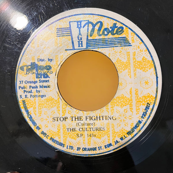 THE CULTURES [Stop The Fighting]
