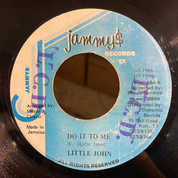 LITTLE JOHN [Do It To Me]
