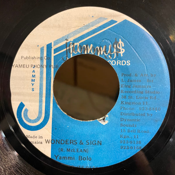 YAMMI BOLO [Wonders & Sign]