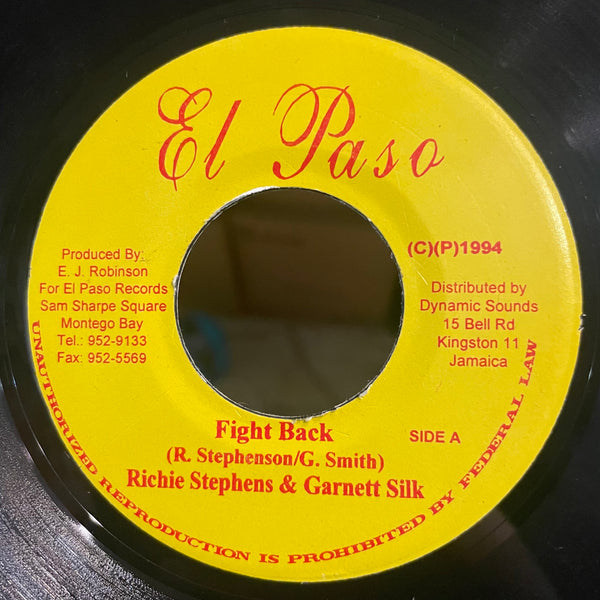 RICHIE STEPHENS & GARNET SILK [Fight Back]