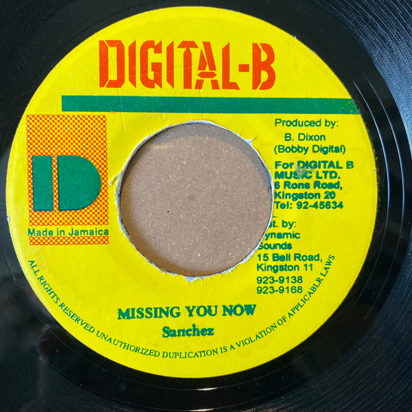 SANCHEZ [Missing You Now]