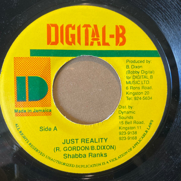 SHABBA RANKS [Just Reality]