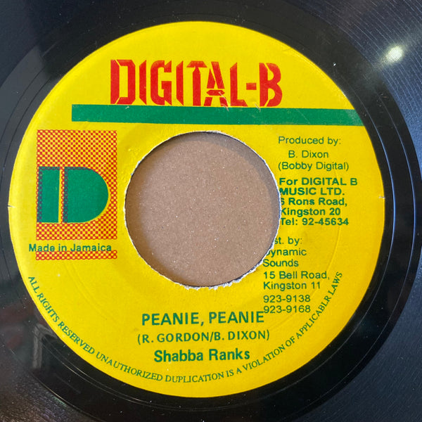 SHABBA RANKING [Peanie Peanie]