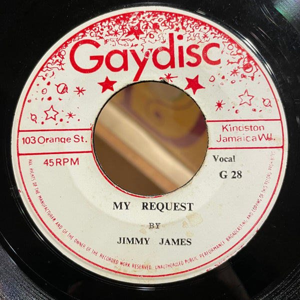 JIMMY JAMES [Come To Me Softly / My Request]